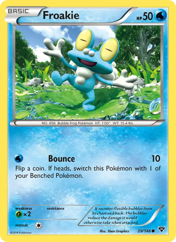 Froakie (#39) — XY 039