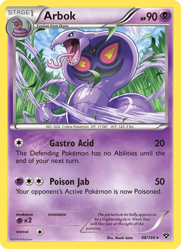 Arbok (#48) — XY 048