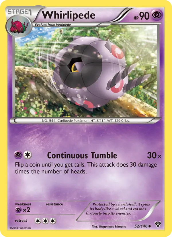 Whirlipede (#52) — XY 052