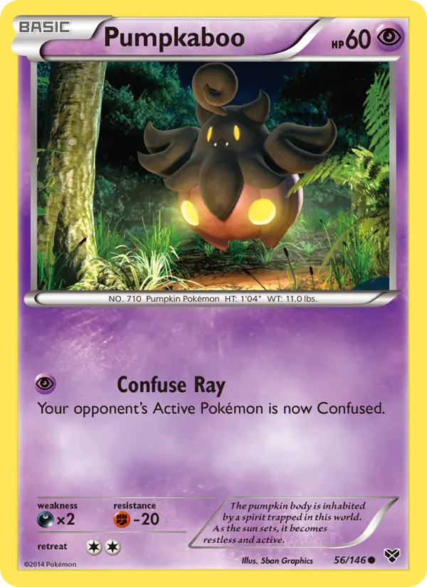 Pumpkaboo (#56) — XY 056