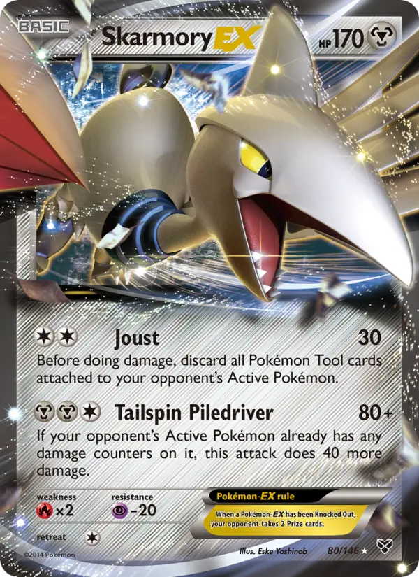 Skarmory EX (#80) — XY 080