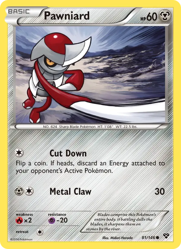 Pawniard (#81) — XY 081