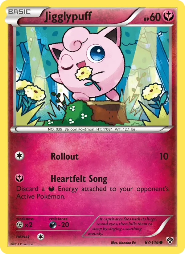 Jigglypuff (#87) — XY 087