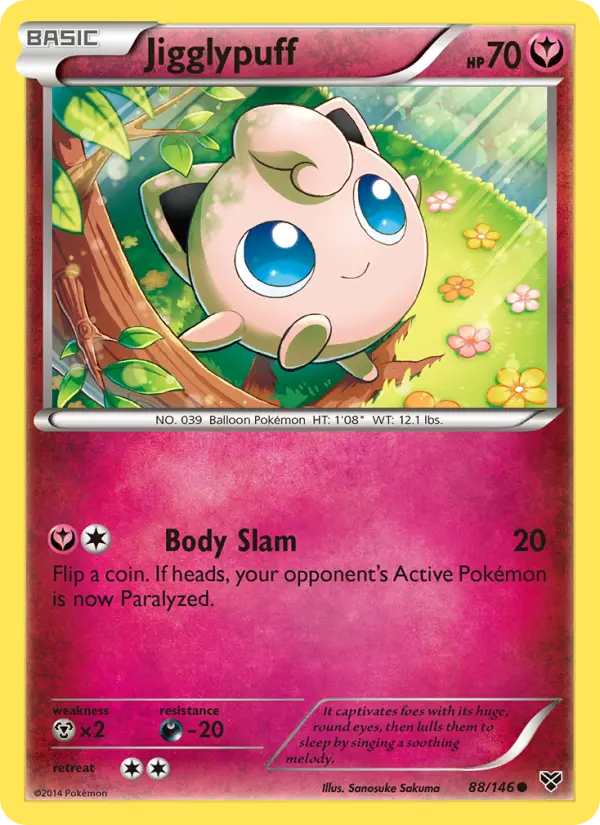 Jigglypuff (#88) — XY 088