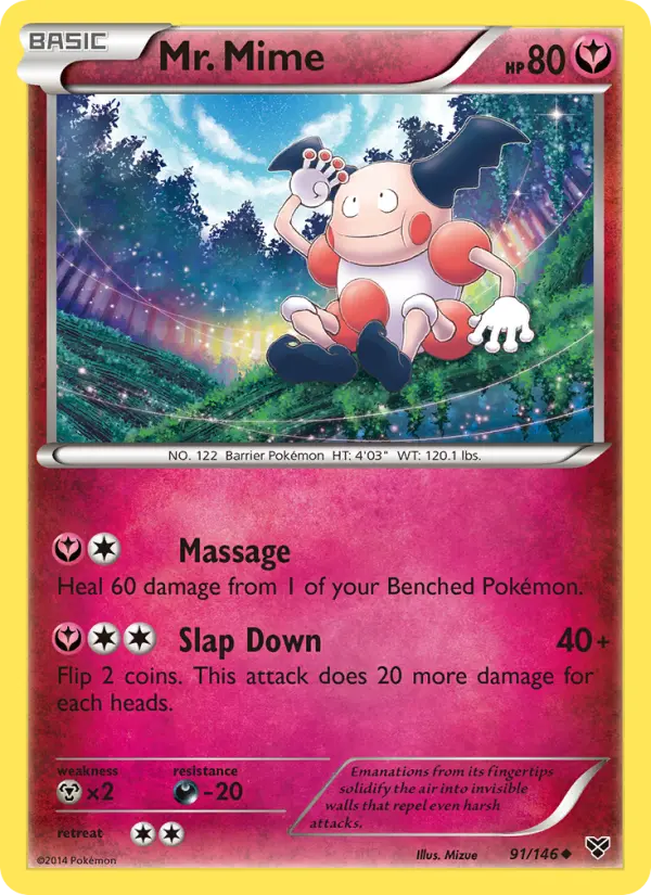 Mr. Mime (#91) — XY 091