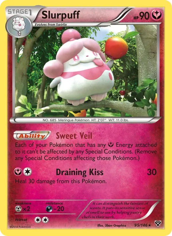 Slurpuff (#95) — XY 095