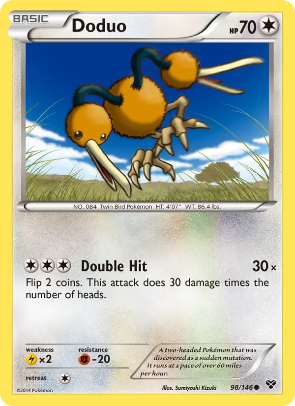 Doduo (#98) — XY 098