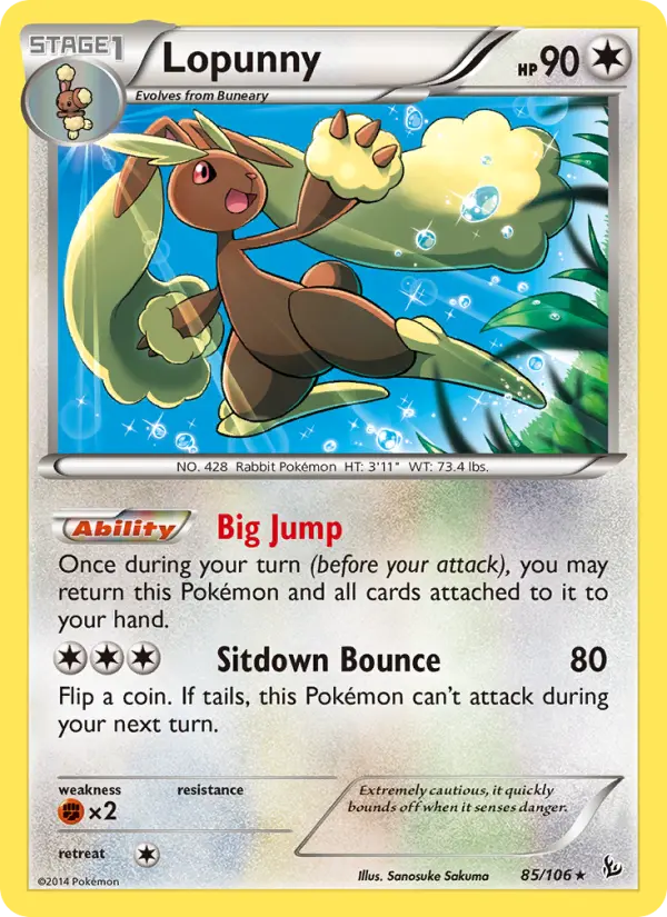Lopunny (#85) — FLF 085