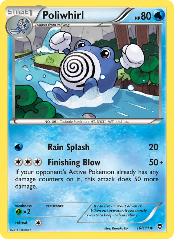 Poliwhirl (#16) — FFI 016