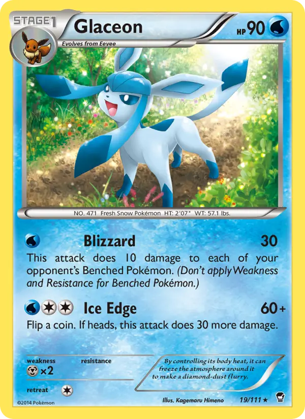 Glaceon (#19) — FFI 019