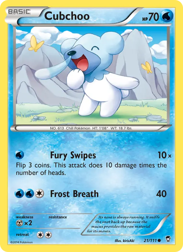 Cubchoo (#21) — FFI 021