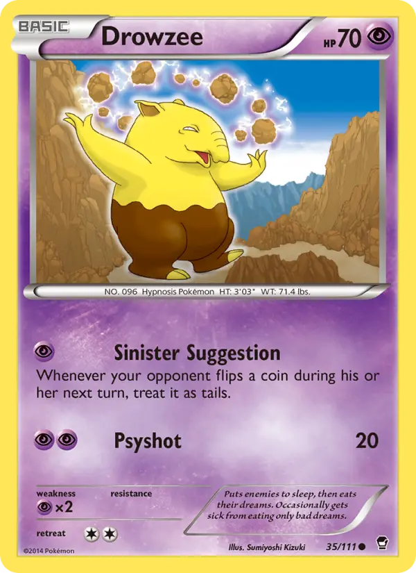 Drowzee (#35) — FFI 035