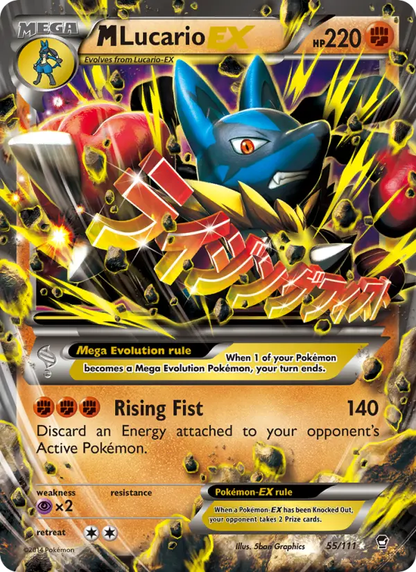 M Lucario EX (#55) — FFI 055
