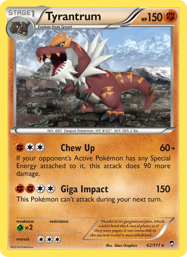 Tyrantrum (#62) — FFI 062
