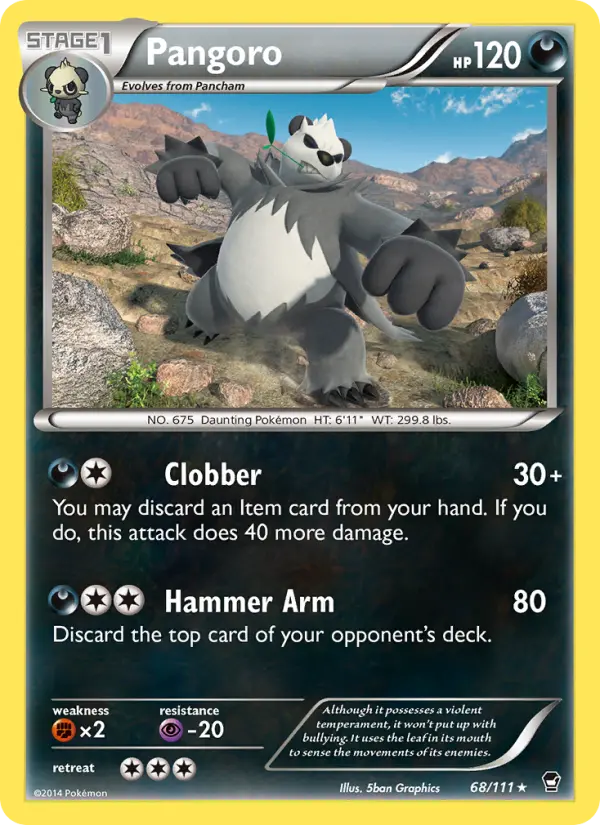 Pangoro (#68) — FFI 068