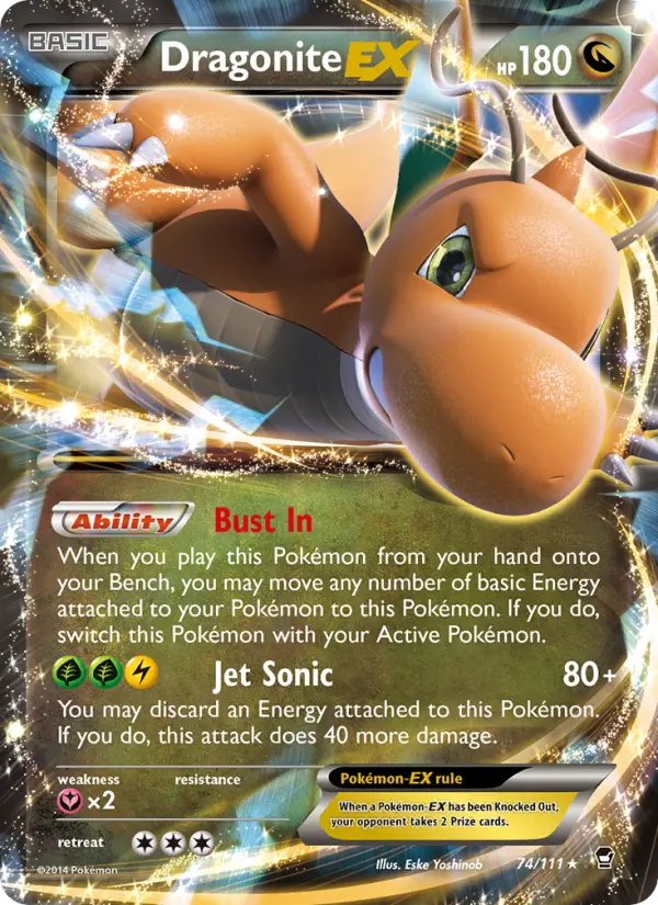 Dragonite EX (#74) — FFI 074