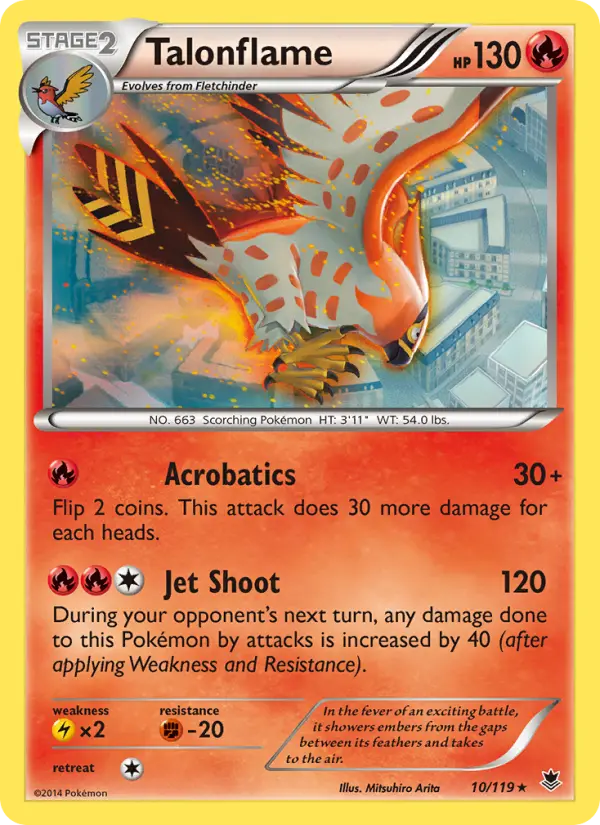 Talonflame (#10) — PHF 010