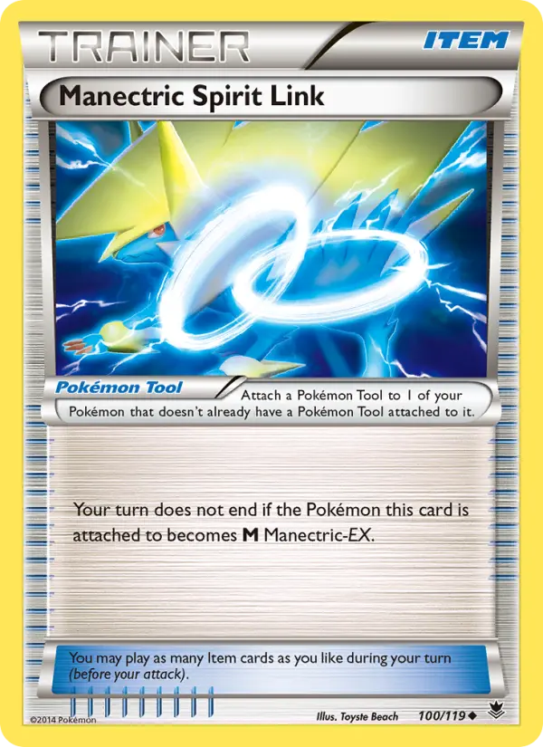 Manectric Spirit Link (#100) — PHF 100