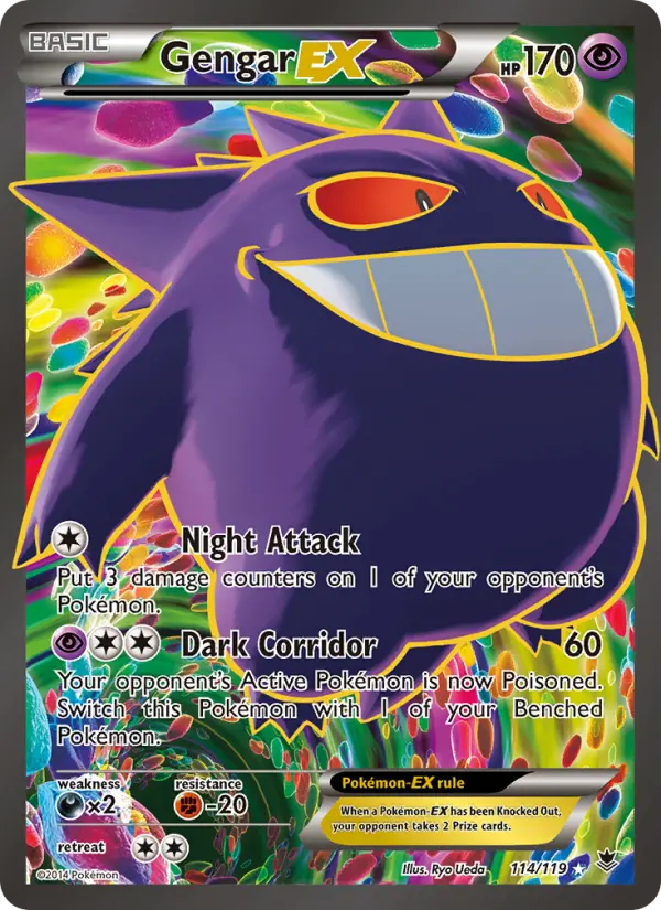Gengar EX (#114) — PHF 114