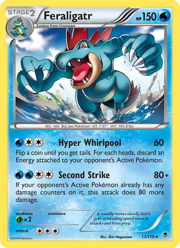 Feraligatr (#17) — PHF 017