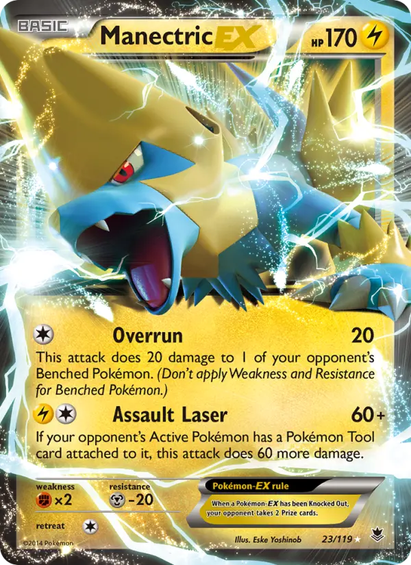 Manectric EX (#23) — PHF 023