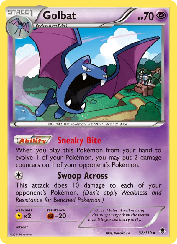 Golbat (#32) — PHF 032