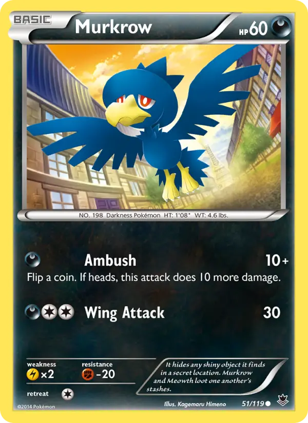 Murkrow (#51) — PHF 051