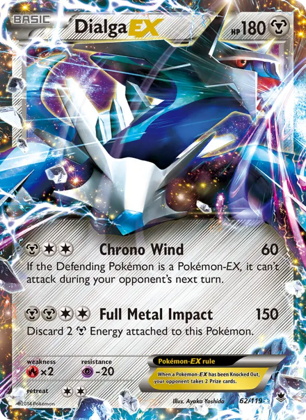 Dialga EX (#62) — PHF 062