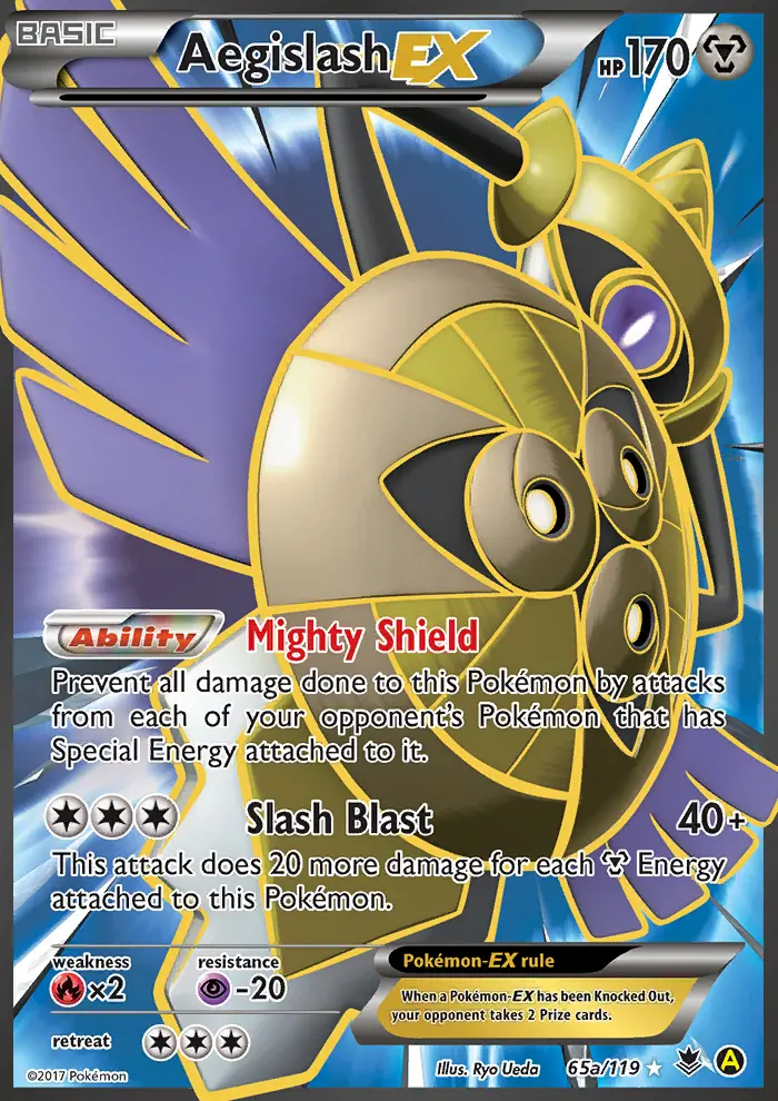Aegislash EX (#65a) — PHF 65a