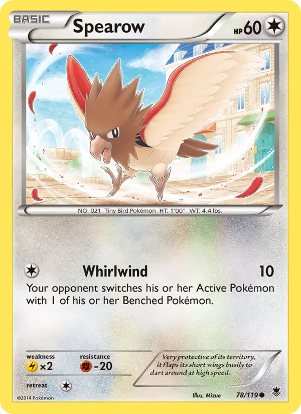 Spearow (#78) — PHF 078