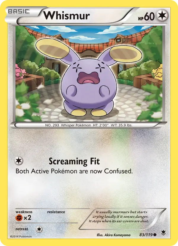 Whismur (#83) — PHF 083