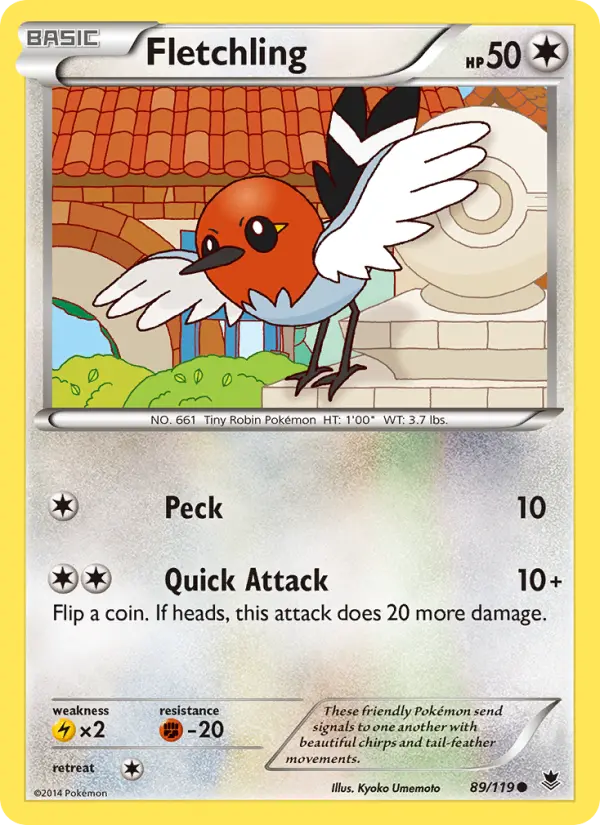 Fletchling (#89) — PHF 089