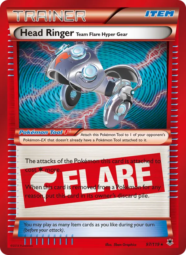 Head Ringer Team Flare Hyper Gear (#97) — PHF 097