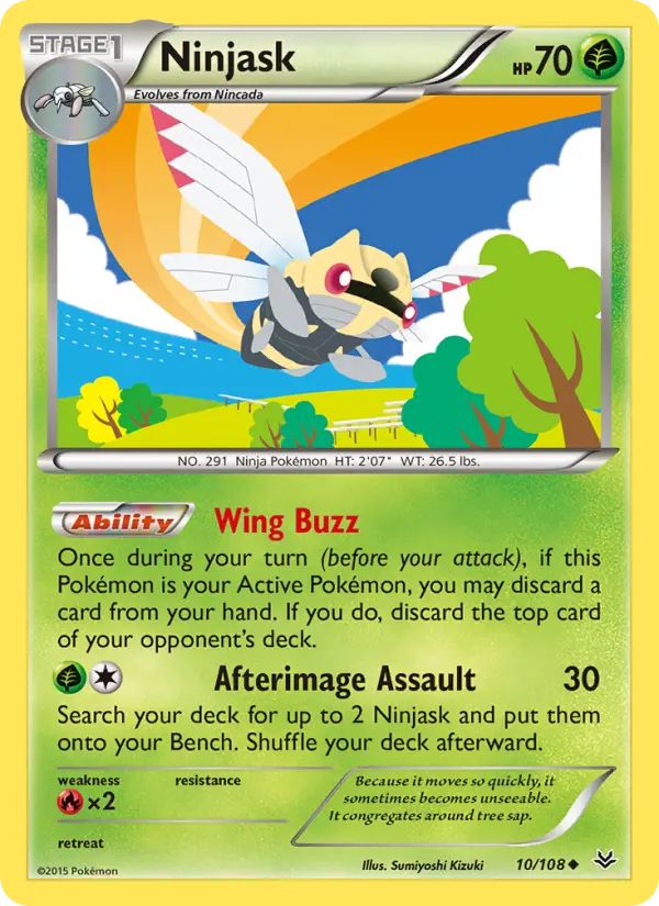 Ninjask (#10) — ROS 010