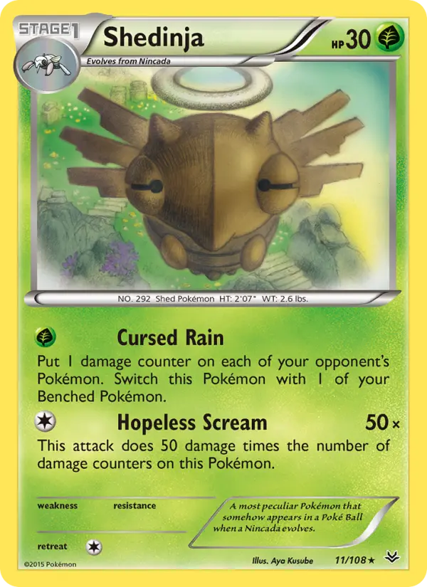 Shedinja (#11) — ROS 011