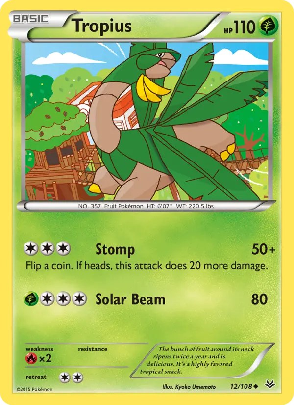 Tropius (#12) — ROS 012