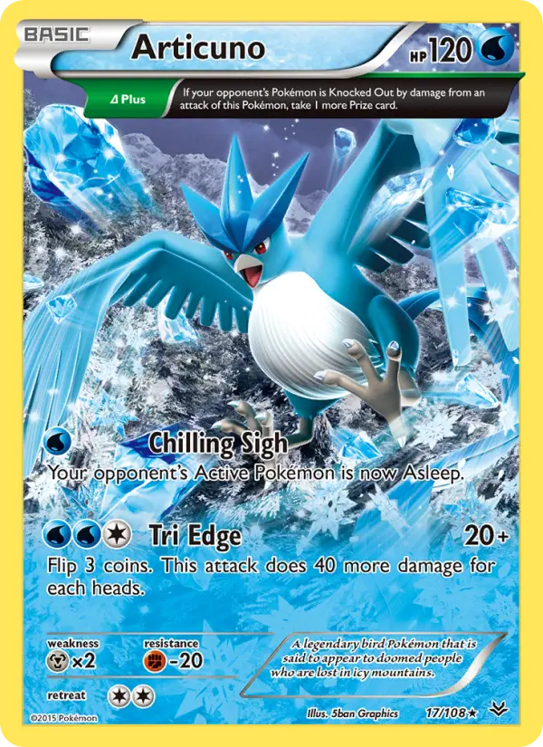 Articuno (#17) — ROS 017