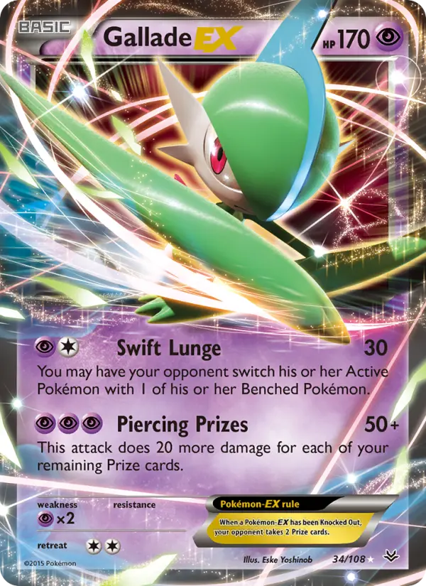 Gallade EX (#34) — ROS 034