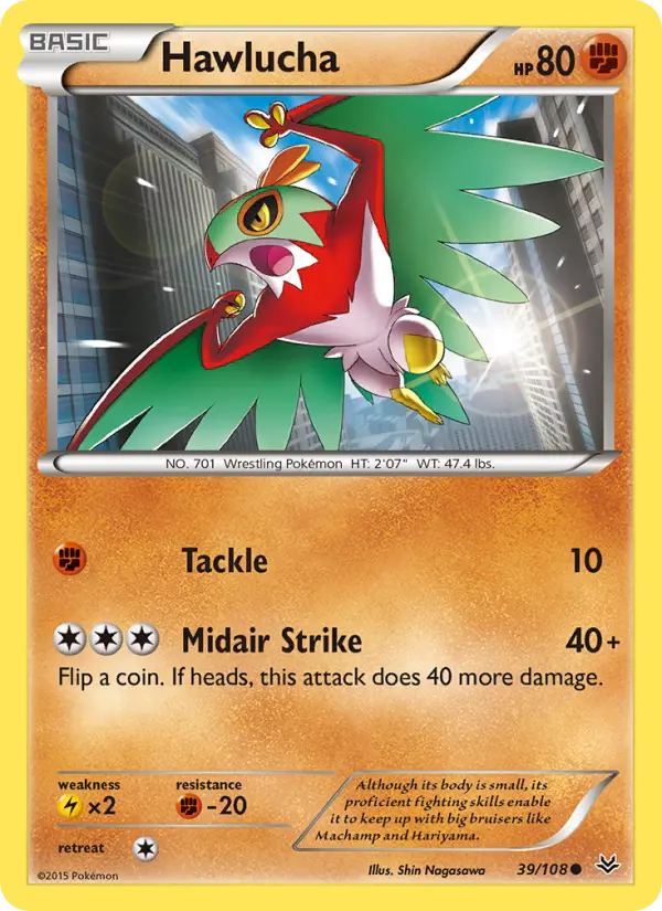 Hawlucha (#39) — ROS 039