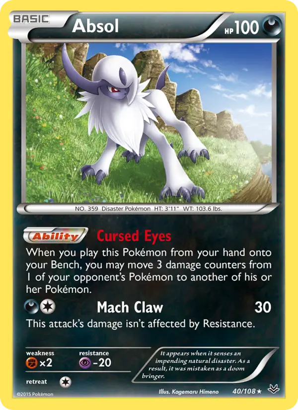Absol (#40) — ROS 040