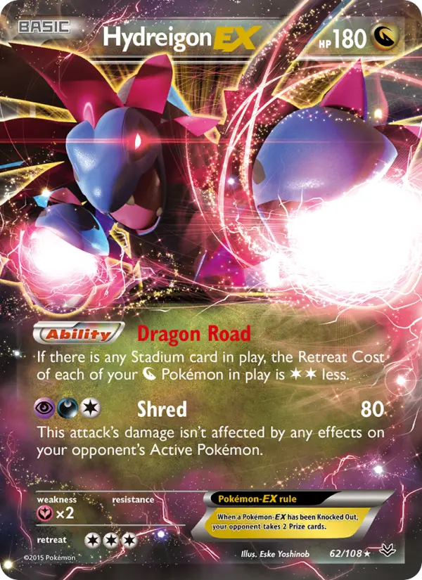 Hydreigon EX (#62) — ROS 062