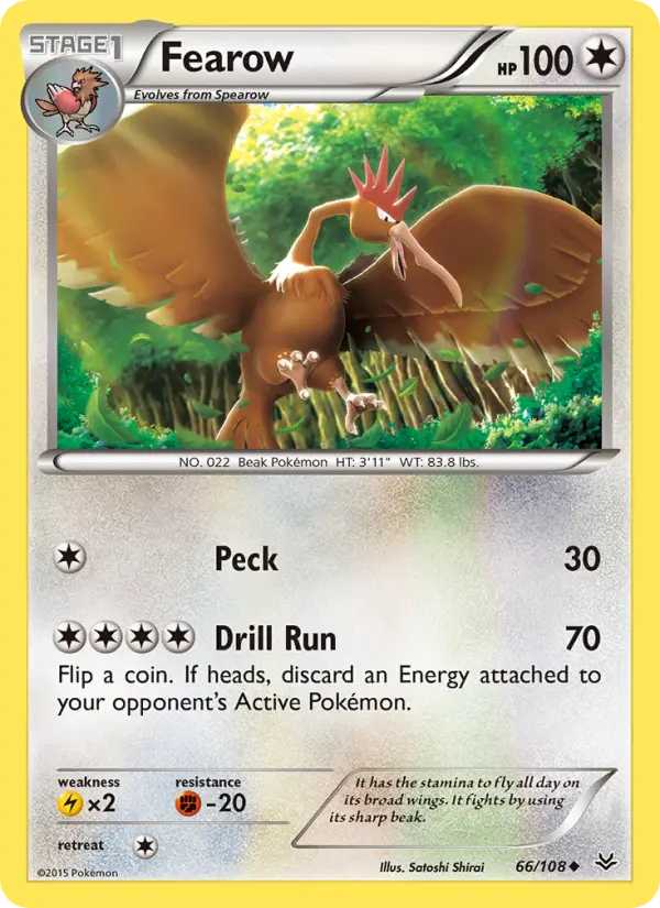 Fearow (#66) — ROS 066