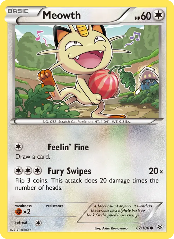 Meowth (#67) — ROS 067