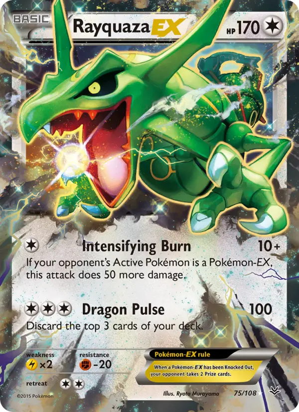 Rayquaza EX (#75) — ROS 075