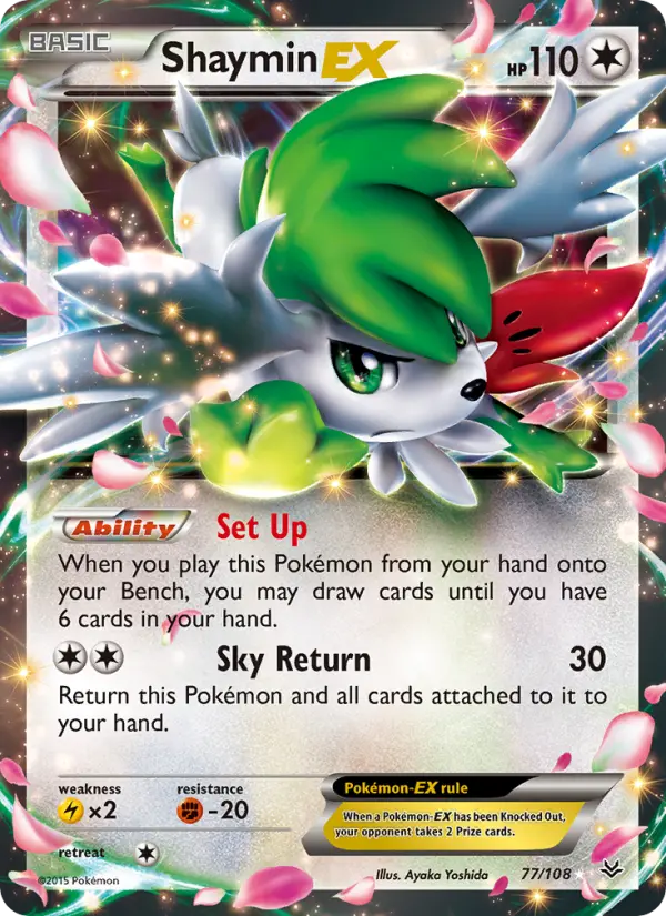 Shaymin EX (#77) — ROS 077
