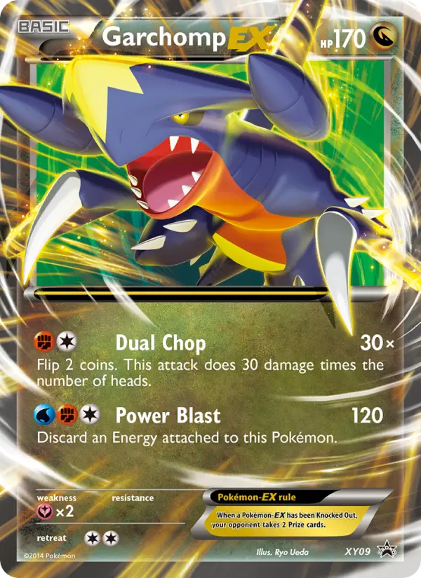 Garchomp EX (#XY09) — XYBP XY09