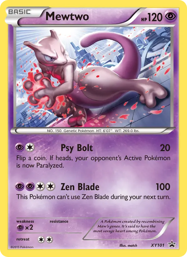 Mewtwo (#XY101) — XYBP XY101