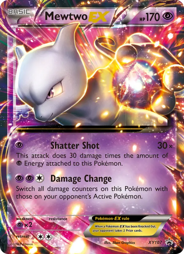 Mewtwo EX (#XY107) — XYBP XY107