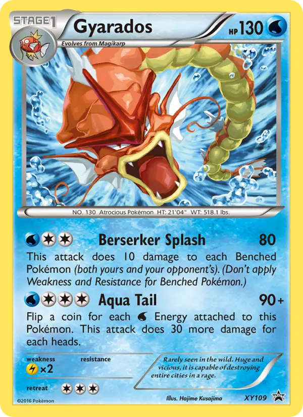 Gyarados (#XY109) — XYBP XY109