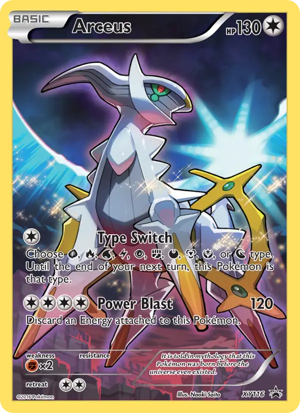 Arceus (#XY116) — XYBP XY116